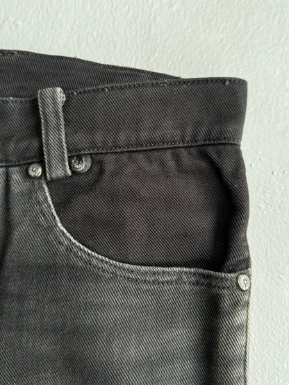 Vintage Chrome Hearts ‘Fleur Knee’ Flare Pants