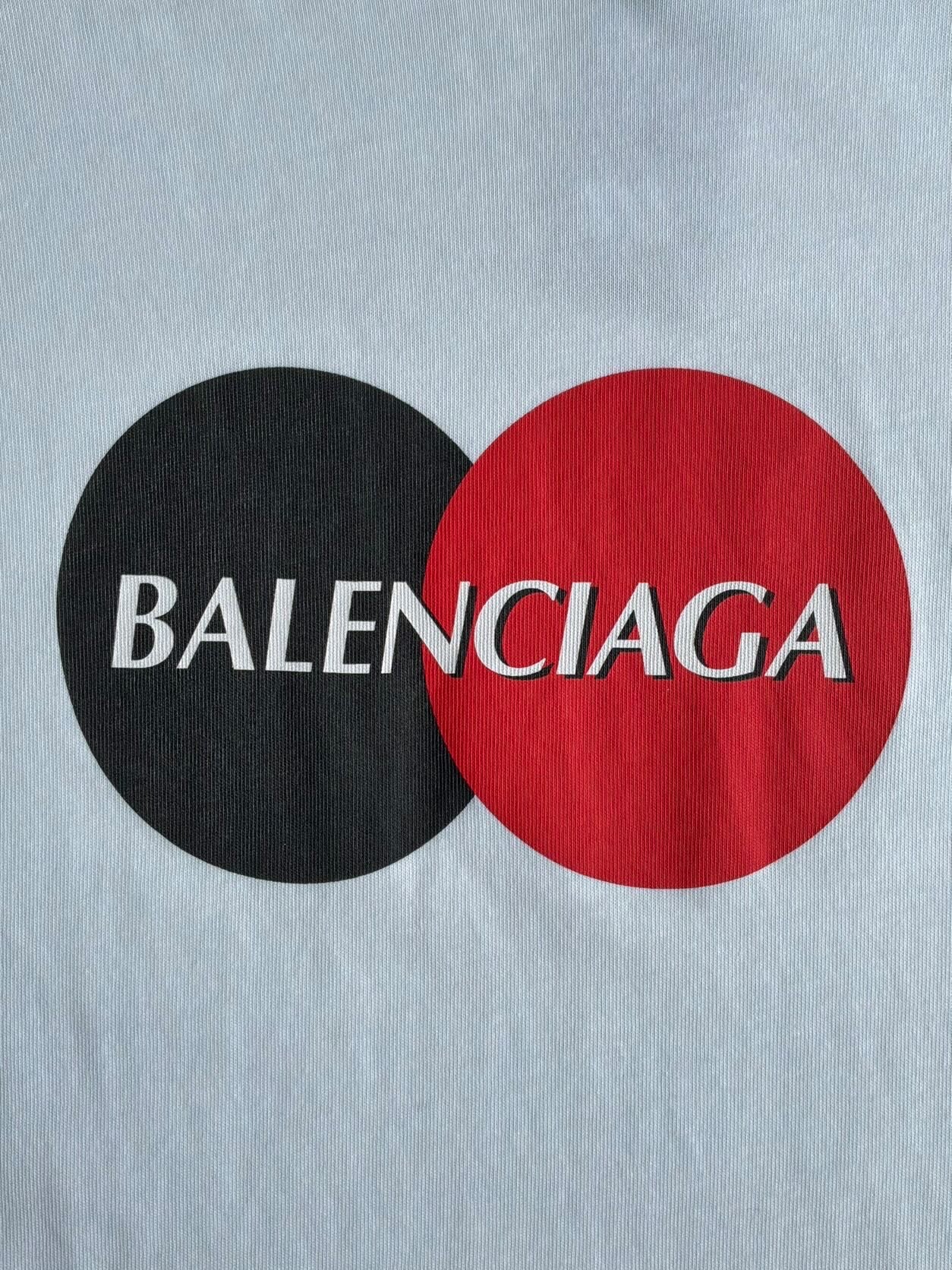 Balenciaga MasterCard Logo Tee