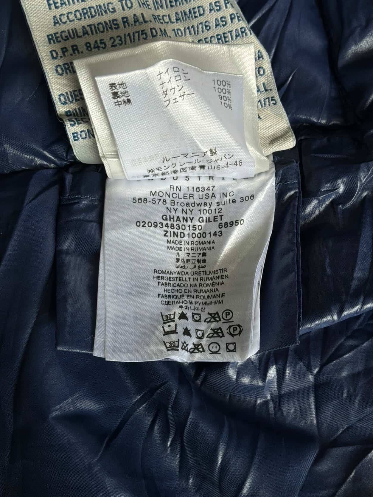 Moncler Puffer Gilet