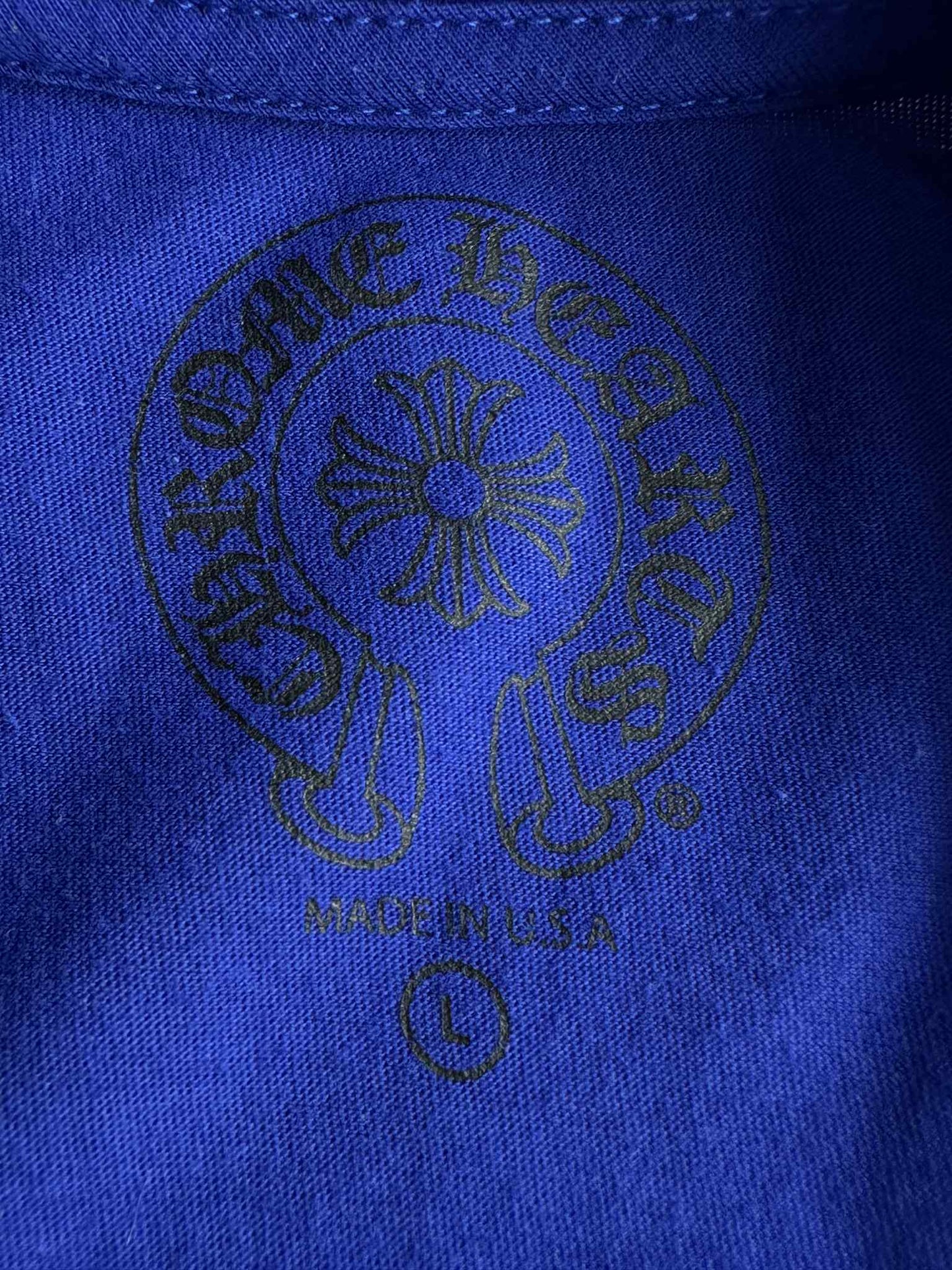 Chrome Hearts Star Longsleeve in Blue
