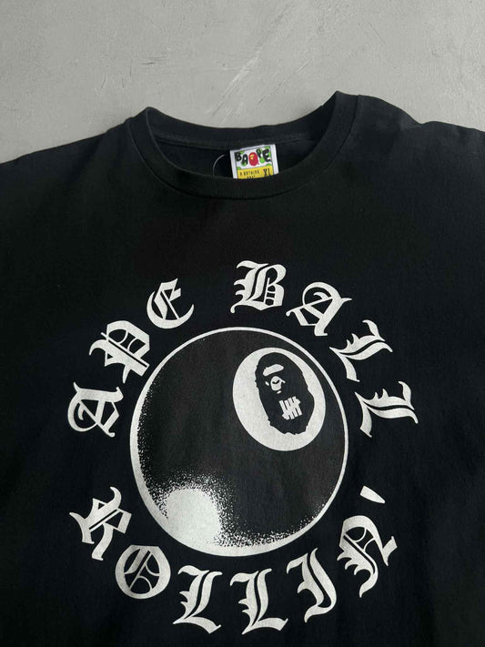 Bape X Undefeated 8ball Tee