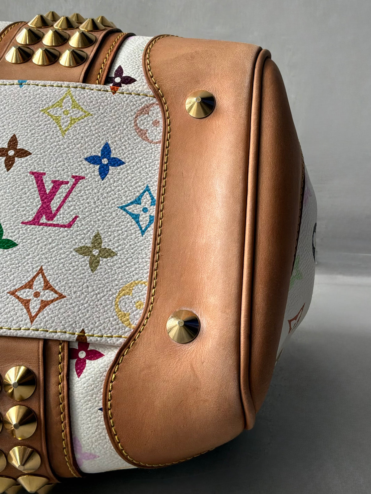 Louis Vuitton x Murakami Courtney White Multicolor Bag