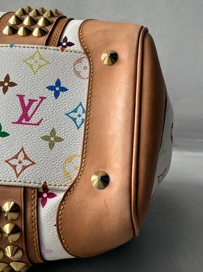 Louis Vuitton x Murakami Courtney White Multicolor Bag