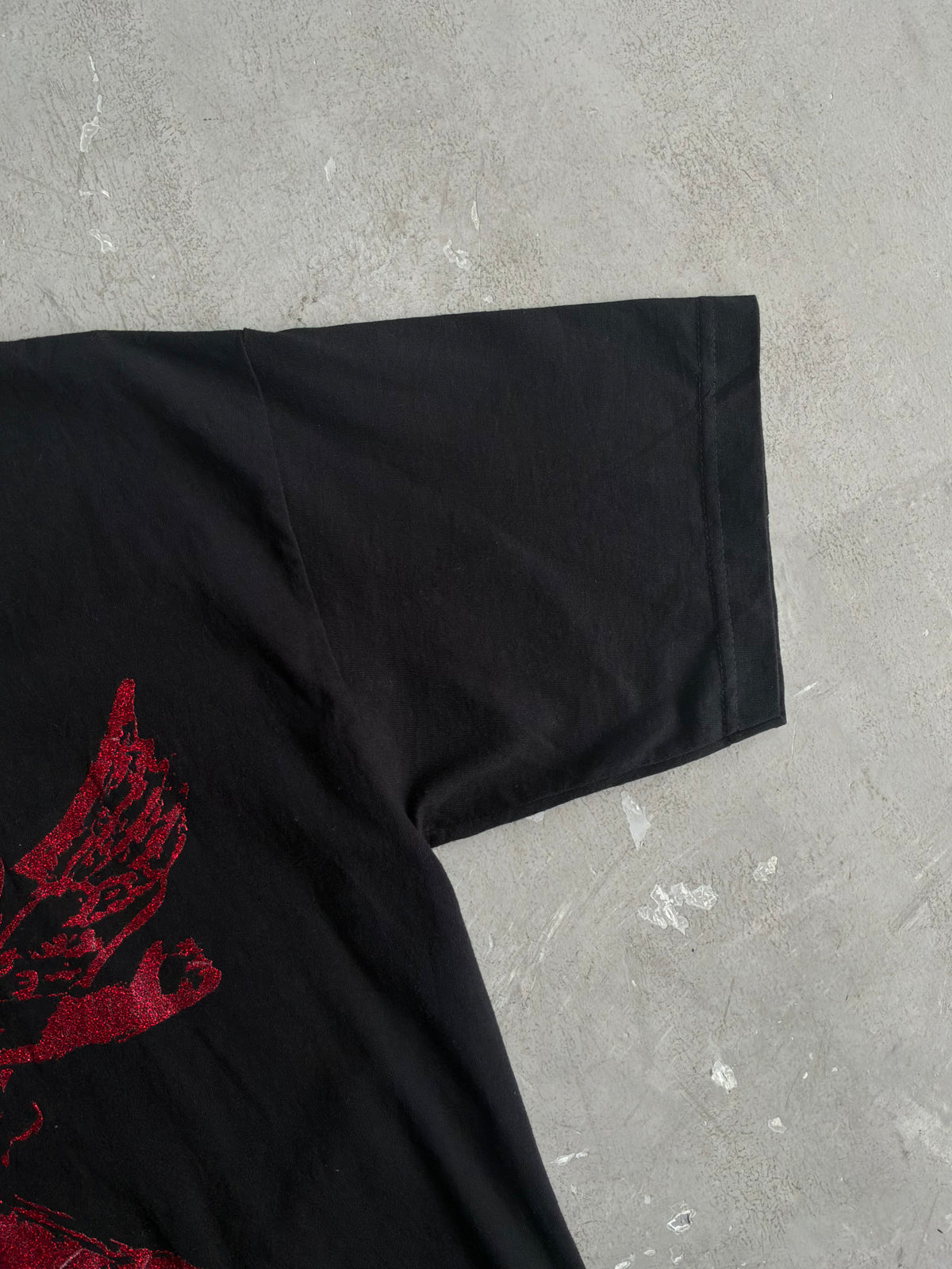 Chrome Hearts Vintage Red Foti Angel Tee