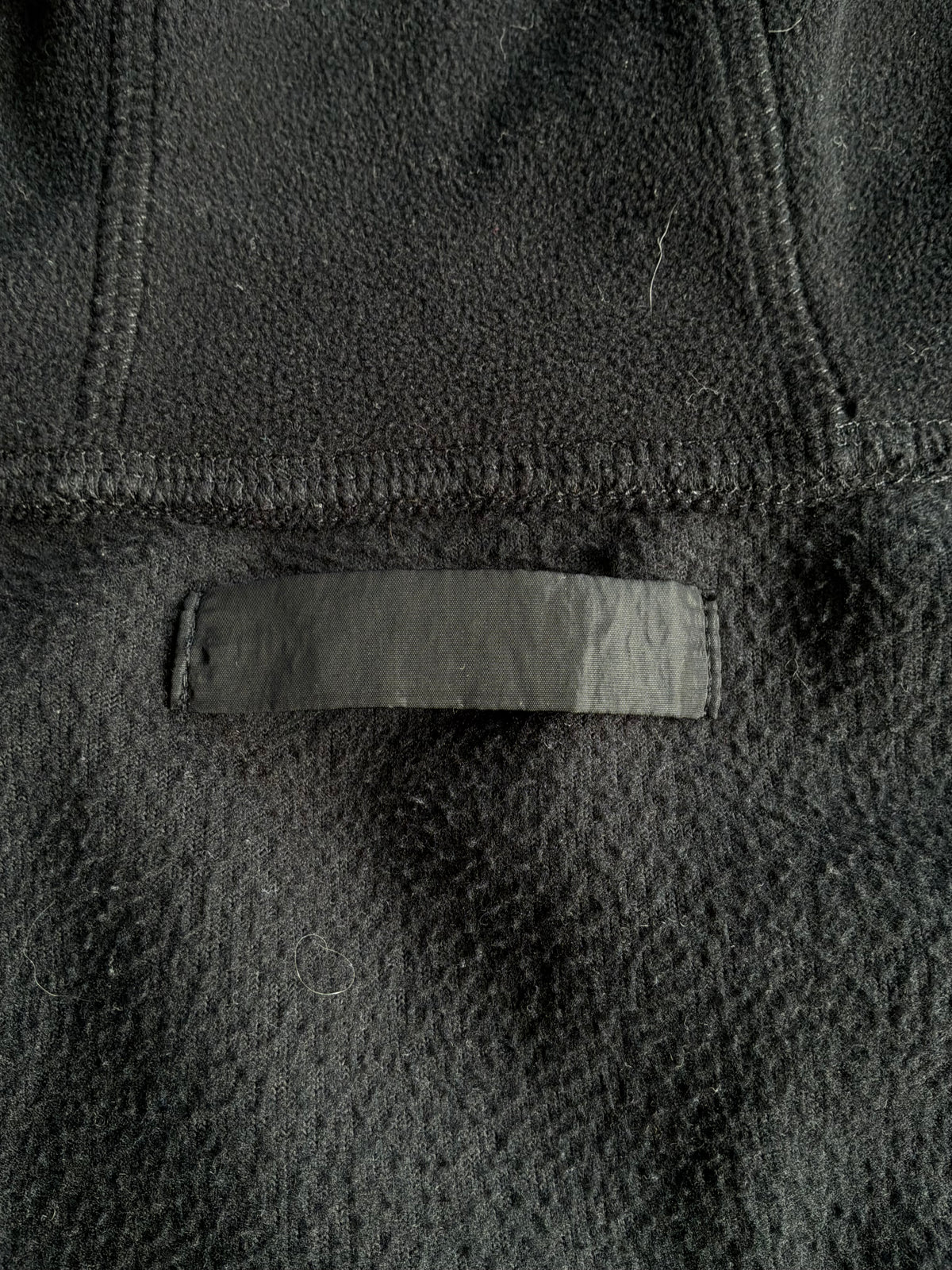 Prada Womens Black Ninja Fleece Hoodie