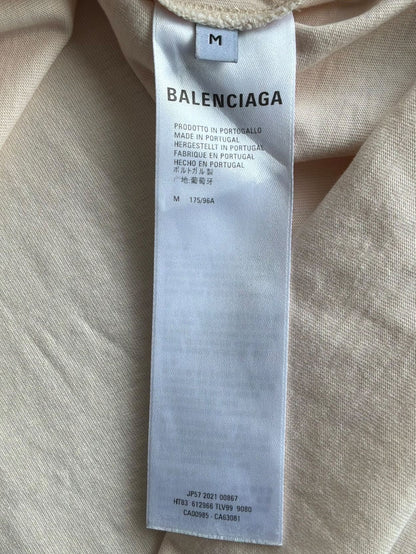 Balenciaga Embroidered Chest Logo Tee