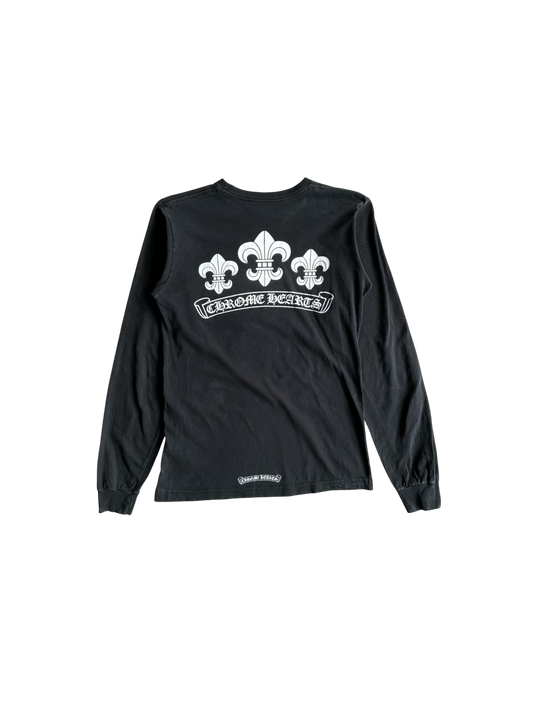 Chrome Hearts Triple Fleur Longsleeves