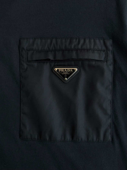 Prada Re-Nylon Emblem Tee