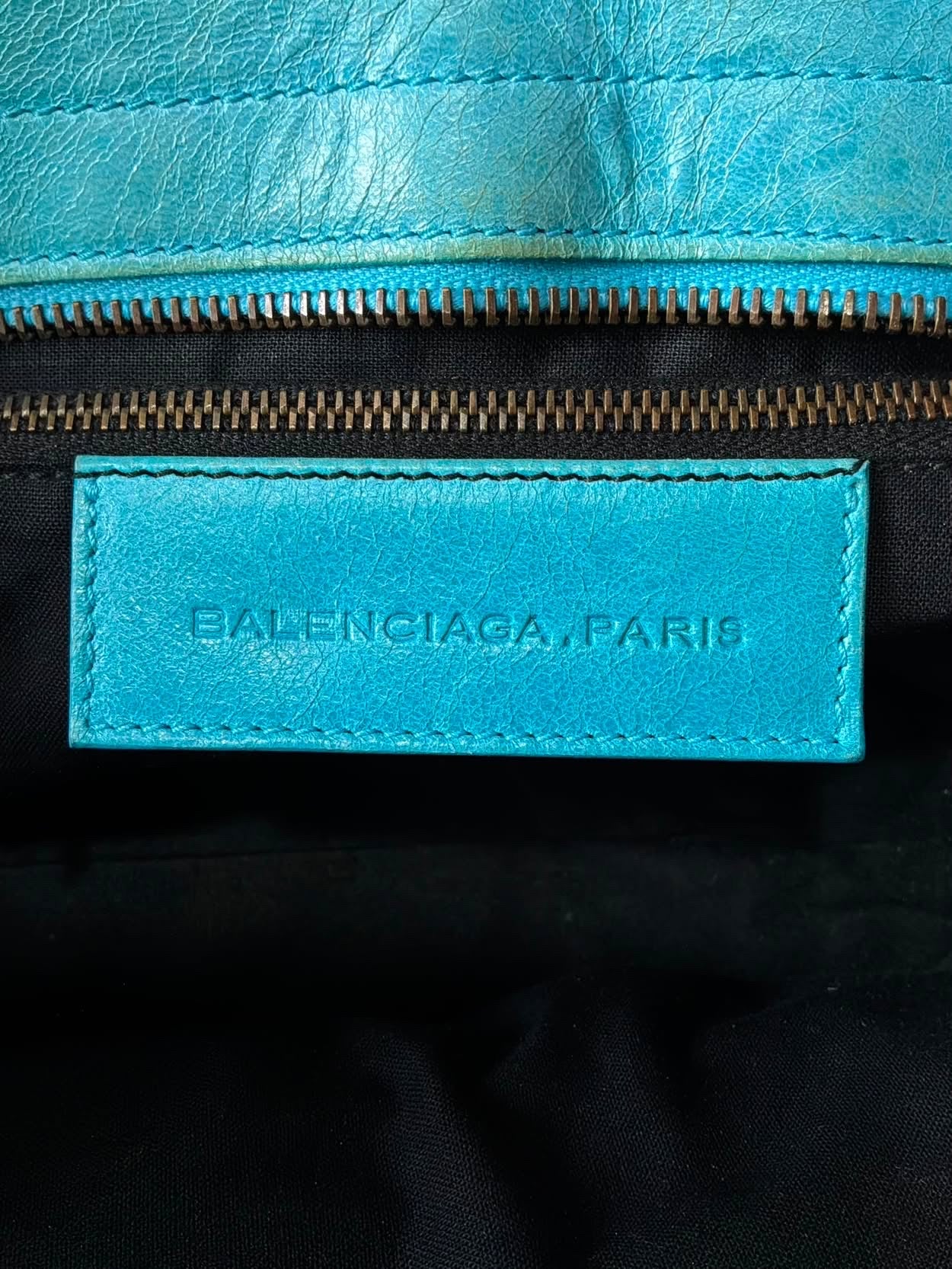 Balenciaga City Part Time Tortoise Lambskin Bag