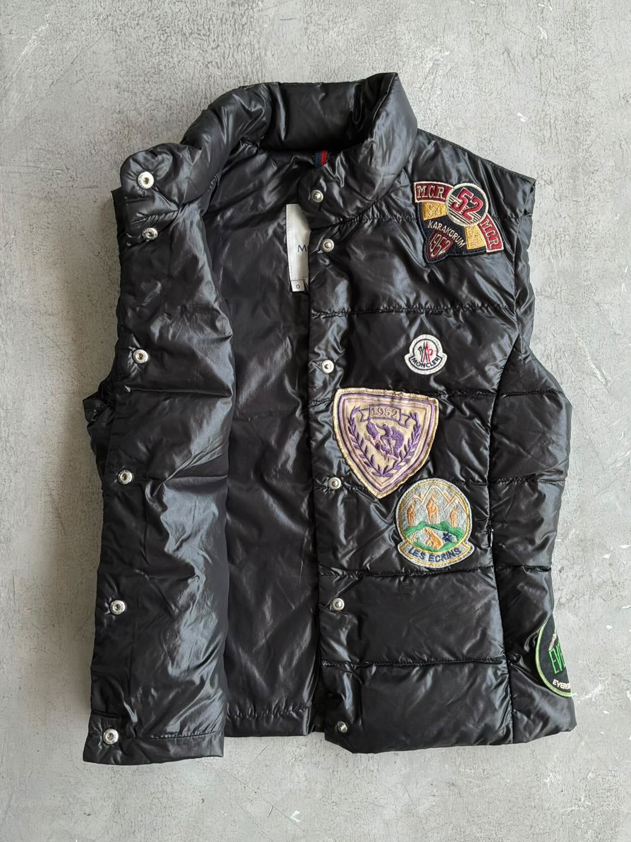 Moncler Multipatch Puffer Vest