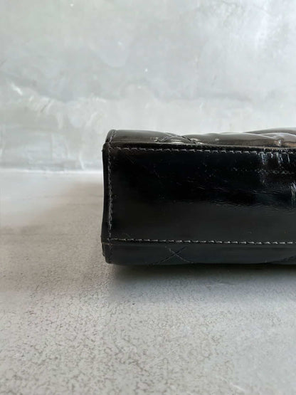 90’s Chanel Patent Leather Briefcase