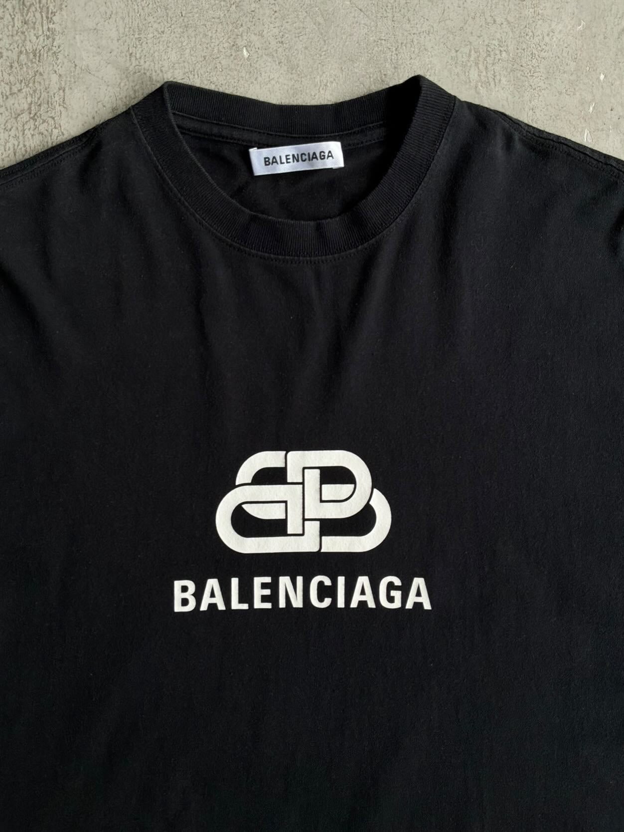 Balenciaga Interlock B Logo Tee