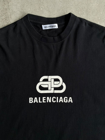 Balenciaga Interlock B Logo Tee