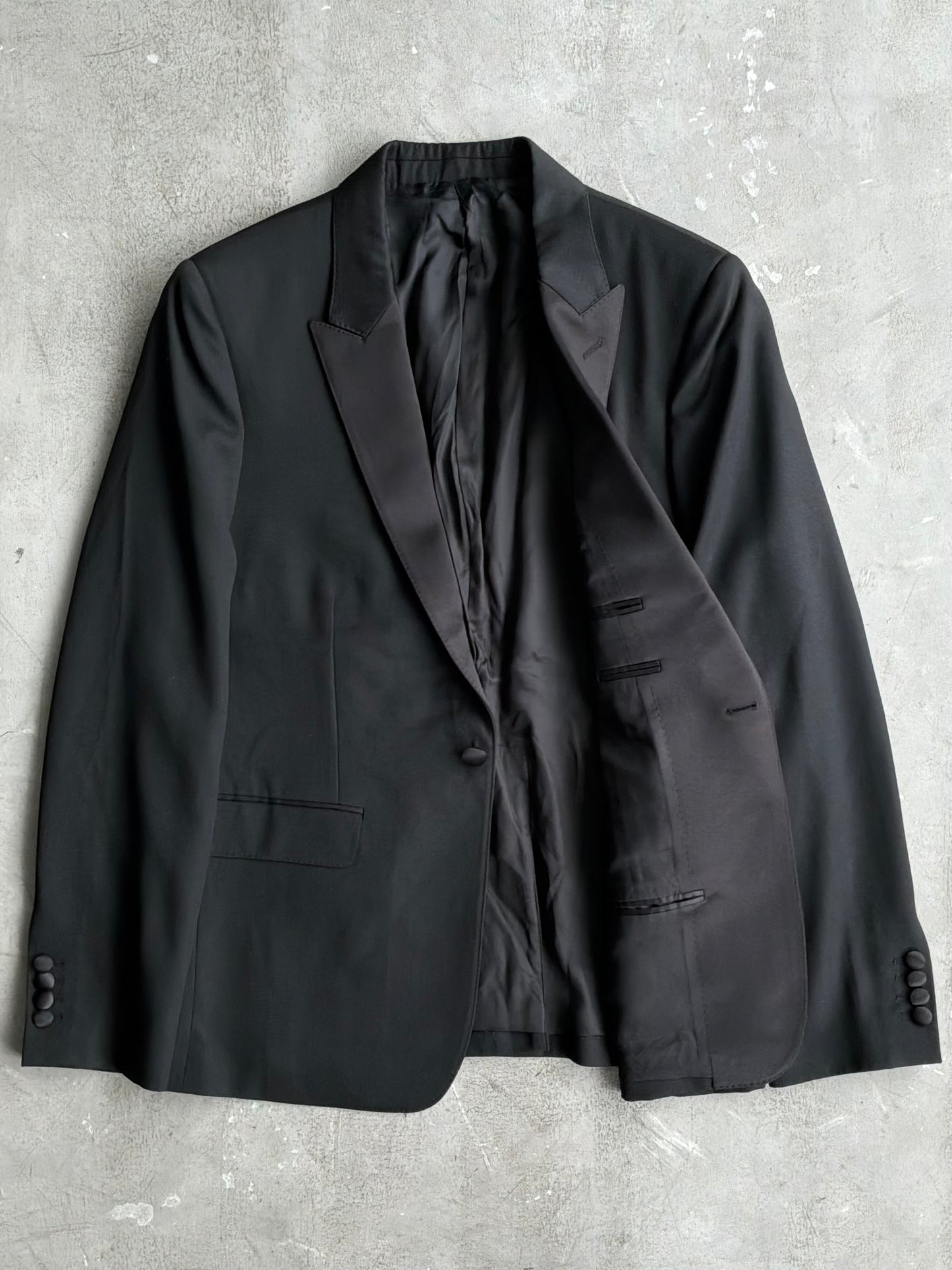 Celine Hedi Slimane Satin Blazer