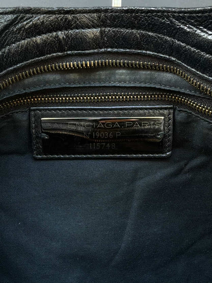Balenciaga Classic City Black On Brass