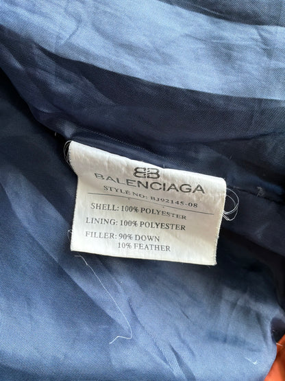 Balenciaga Vintage Orange Puffer Jacket
