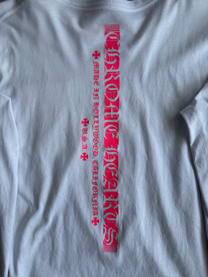 Chrome Hearts Pink Script Longsleeves