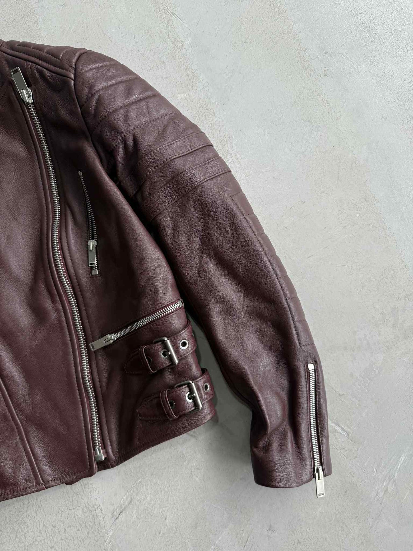 Vintage Celine by Phoebe Philo Biker Leather Jacket