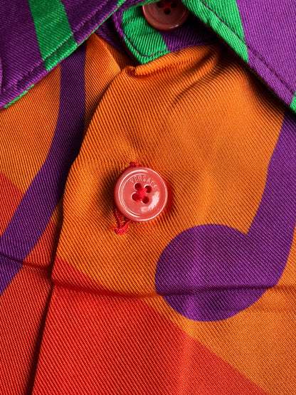 Versace Medusa Music Silk Shirt