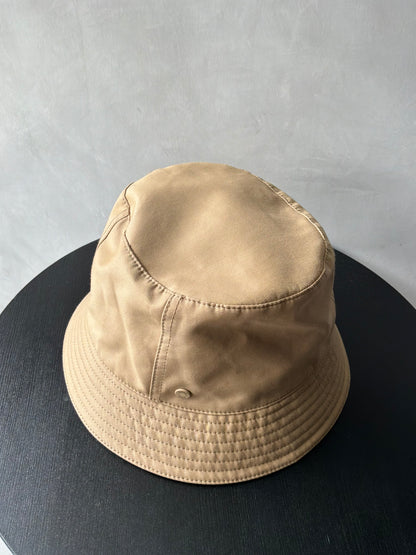 Hermes Button Logo Bucket Hat
