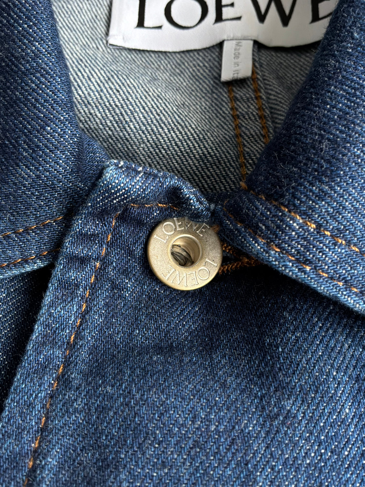 Loewe Anagram Workwear Denim Jacket