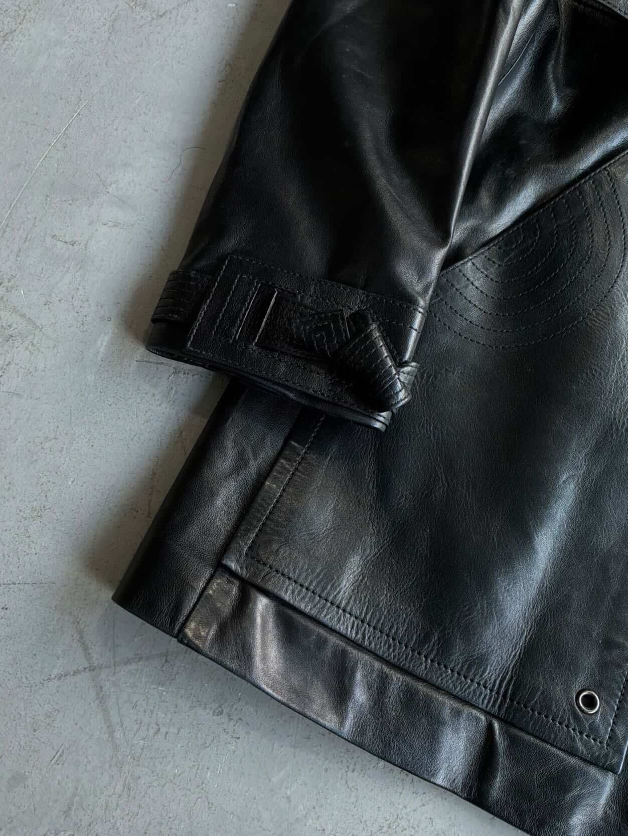 90’s Gucci Tom Ford Era Belted Trench Leather Jacket