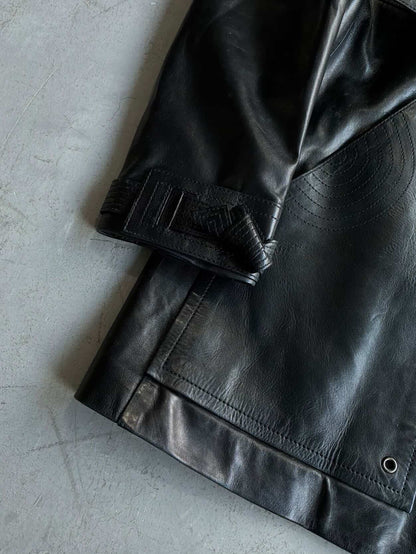 90’s Gucci Tom Ford Era Belted Trench Leather Jacket