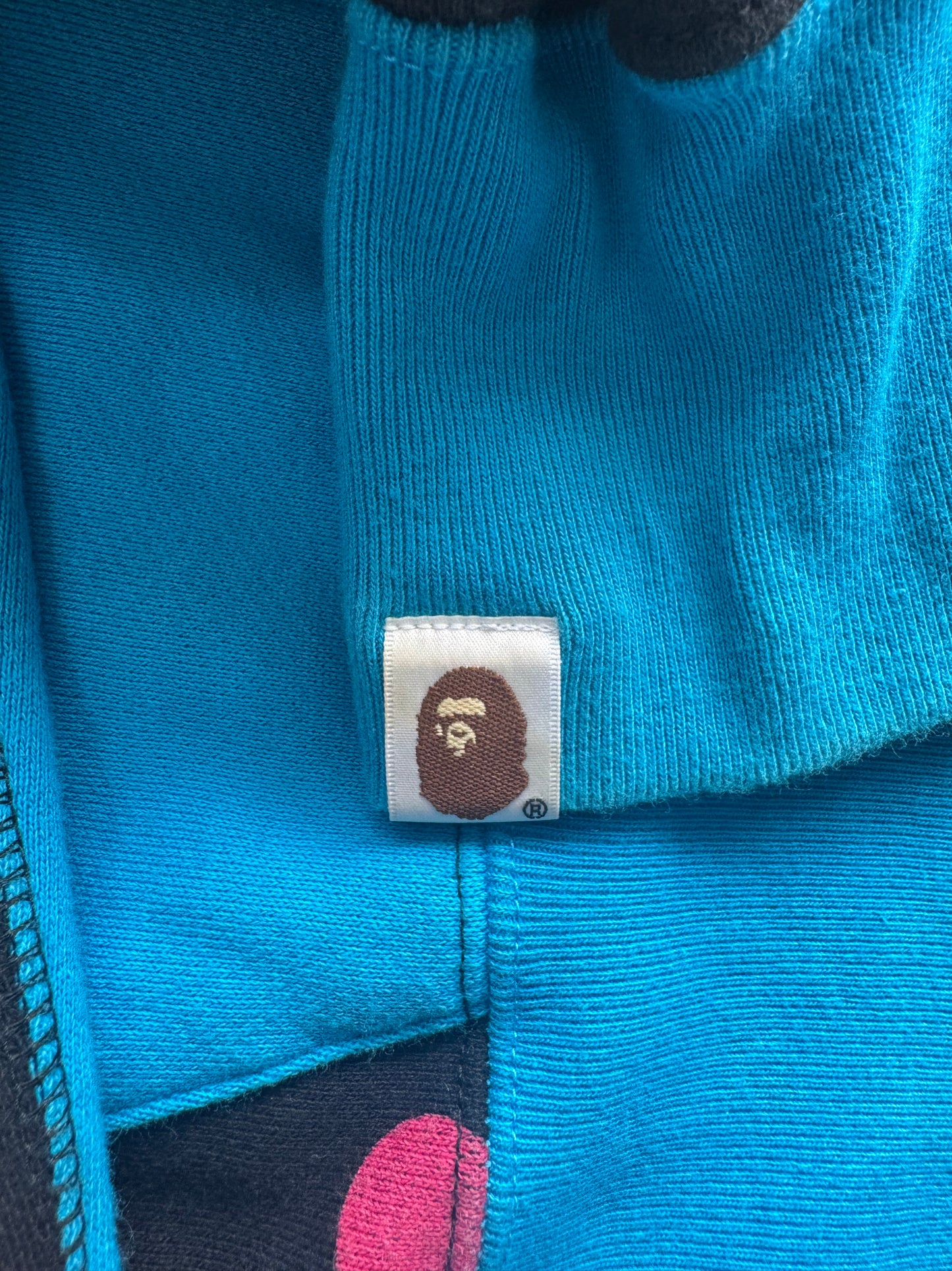 Bape Polka Dot Shark Full Zip Hoodie