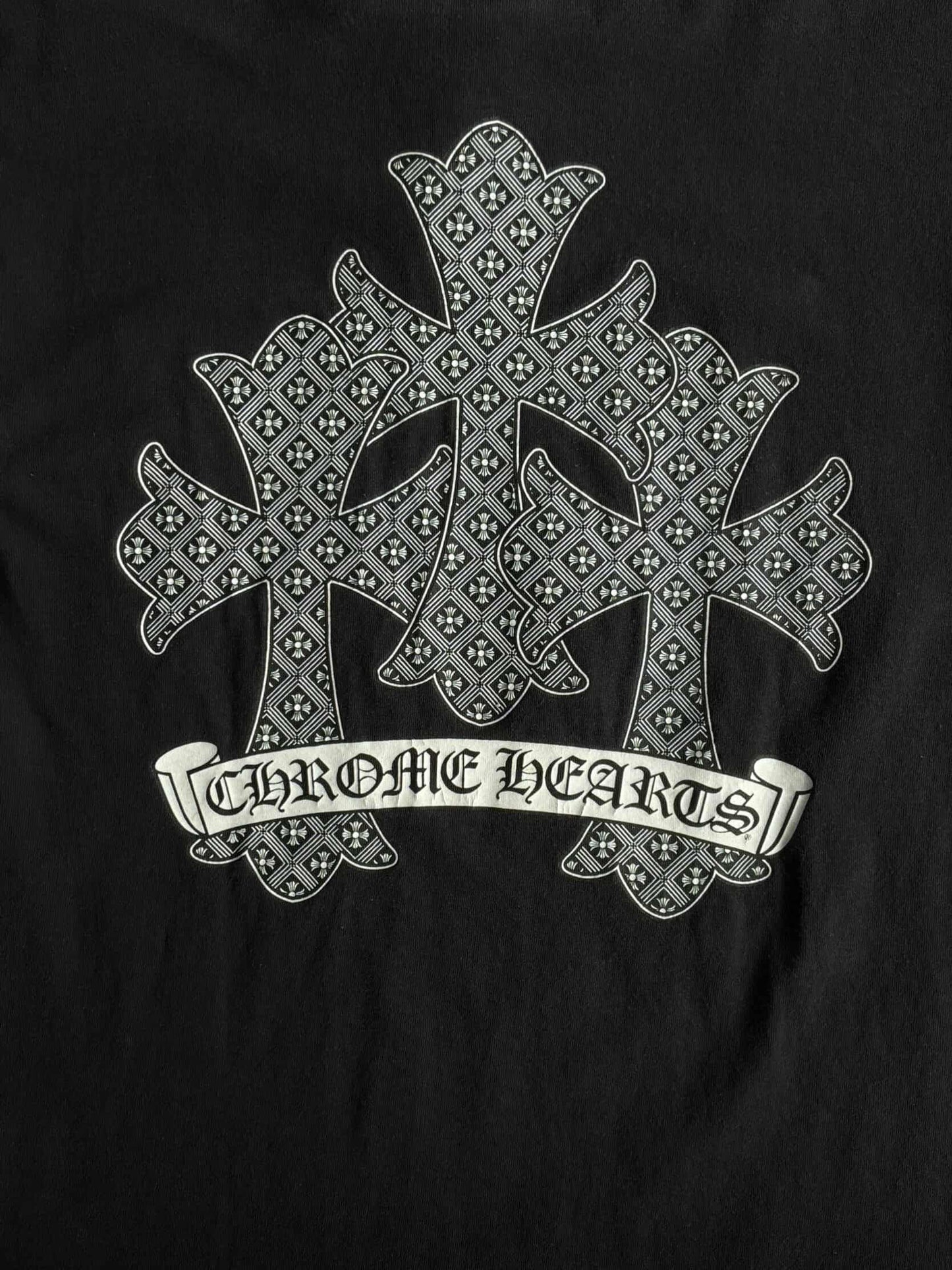 Chrome Hearts Vintage Triple Cross Monogram Tee