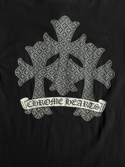 Chrome Hearts Vintage Triple Cross Monogram Tee