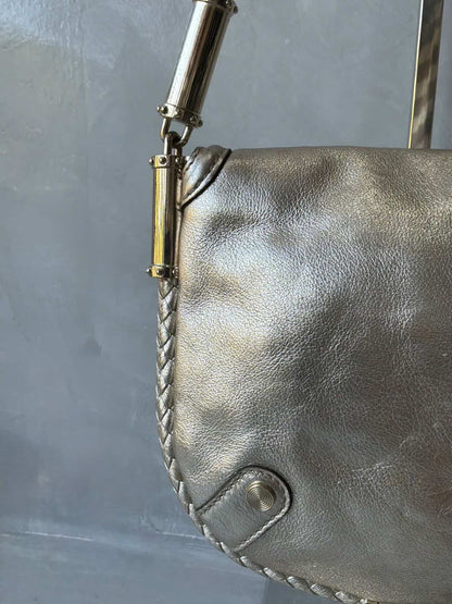 Gucci Metallic Fringe Handbag
