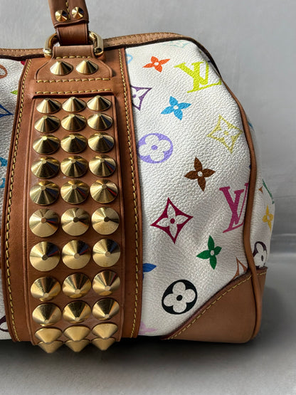 Louis Vuitton x Murakami Courtney White Multicolor Bag