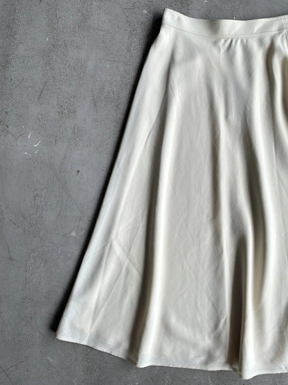 Ralph Lauren Purple Label White Long Skirt