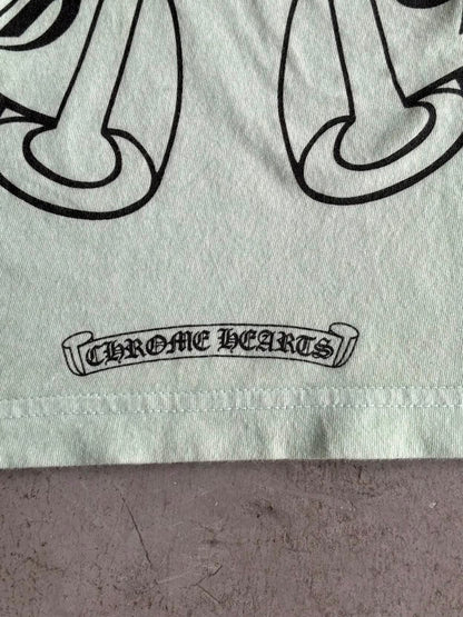 Chrome Hearts GITD Horseshoe Floral Longsleeves