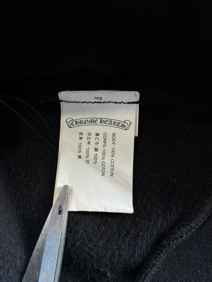 Chrome Hearts Sleeve Script Zip Hoodie
