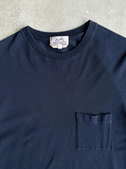 Hermes H Logo Pocket Tee