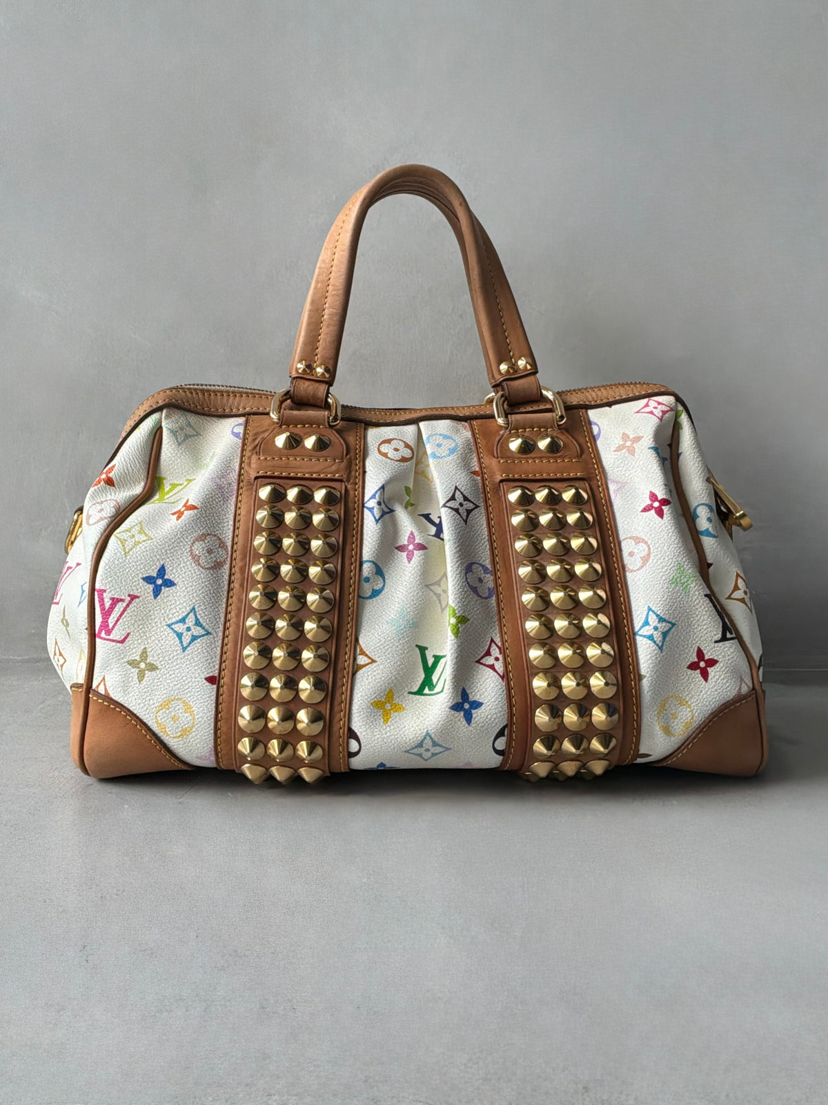Louis Vuitton x Murakami Courtney White Multicolor Bag