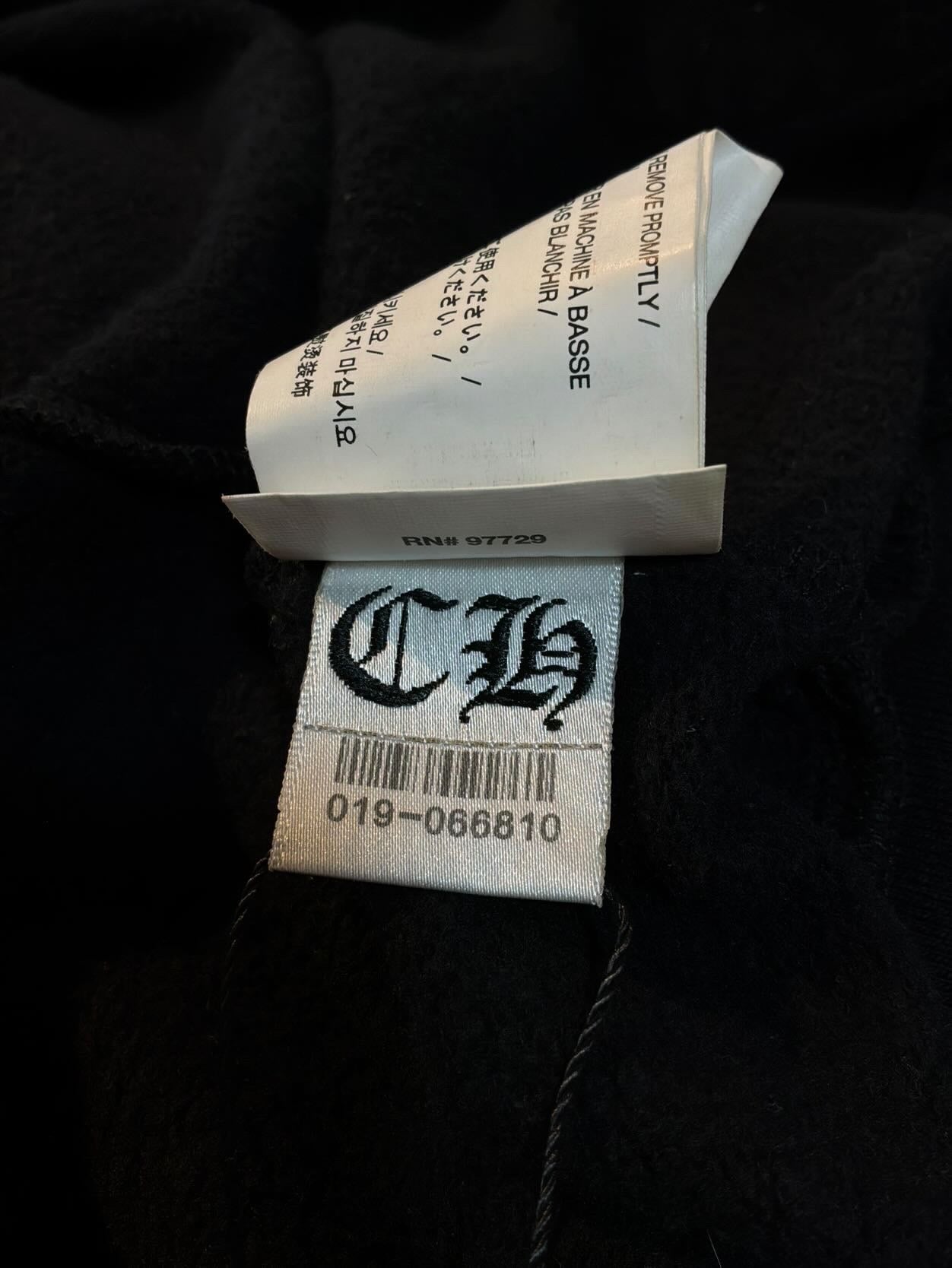 Chrome Hearts Sleeve Script Zip Hoodie
