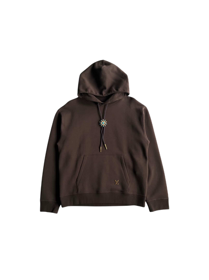 Louis Vuitton Embellished Flowel Pullover Hoodie