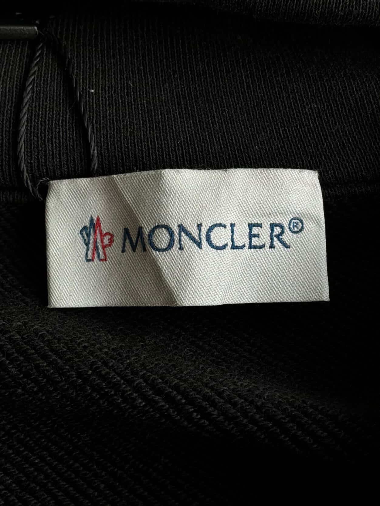 Moncler Tri-Logo Zip Hoodie
