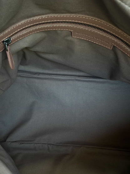 Bottega Veneta Mauve Intrecciato Boston Bag