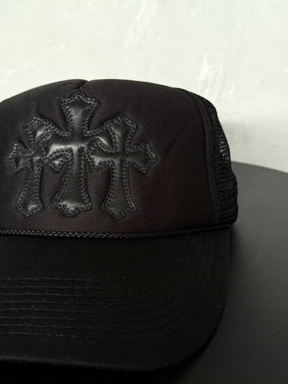 Chrome Hearts Vintage Cemetery Trucker Hat