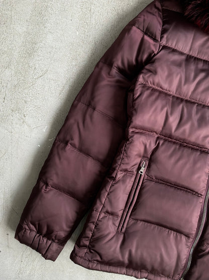 Prada Womens  Rabbit Fur Puffer Jacket