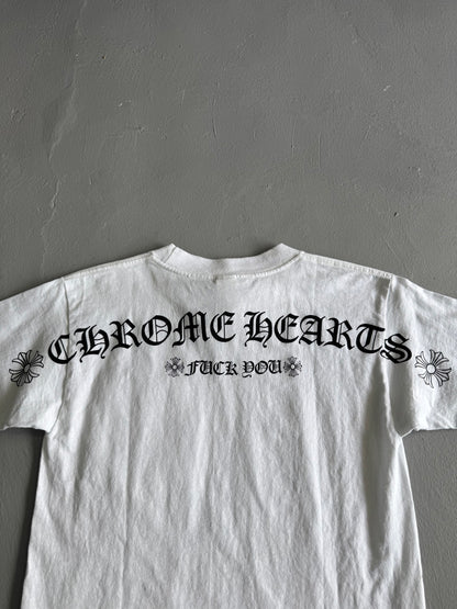 Vintage Chrome Hearts Banner ‘FUCK YOU’ Tee