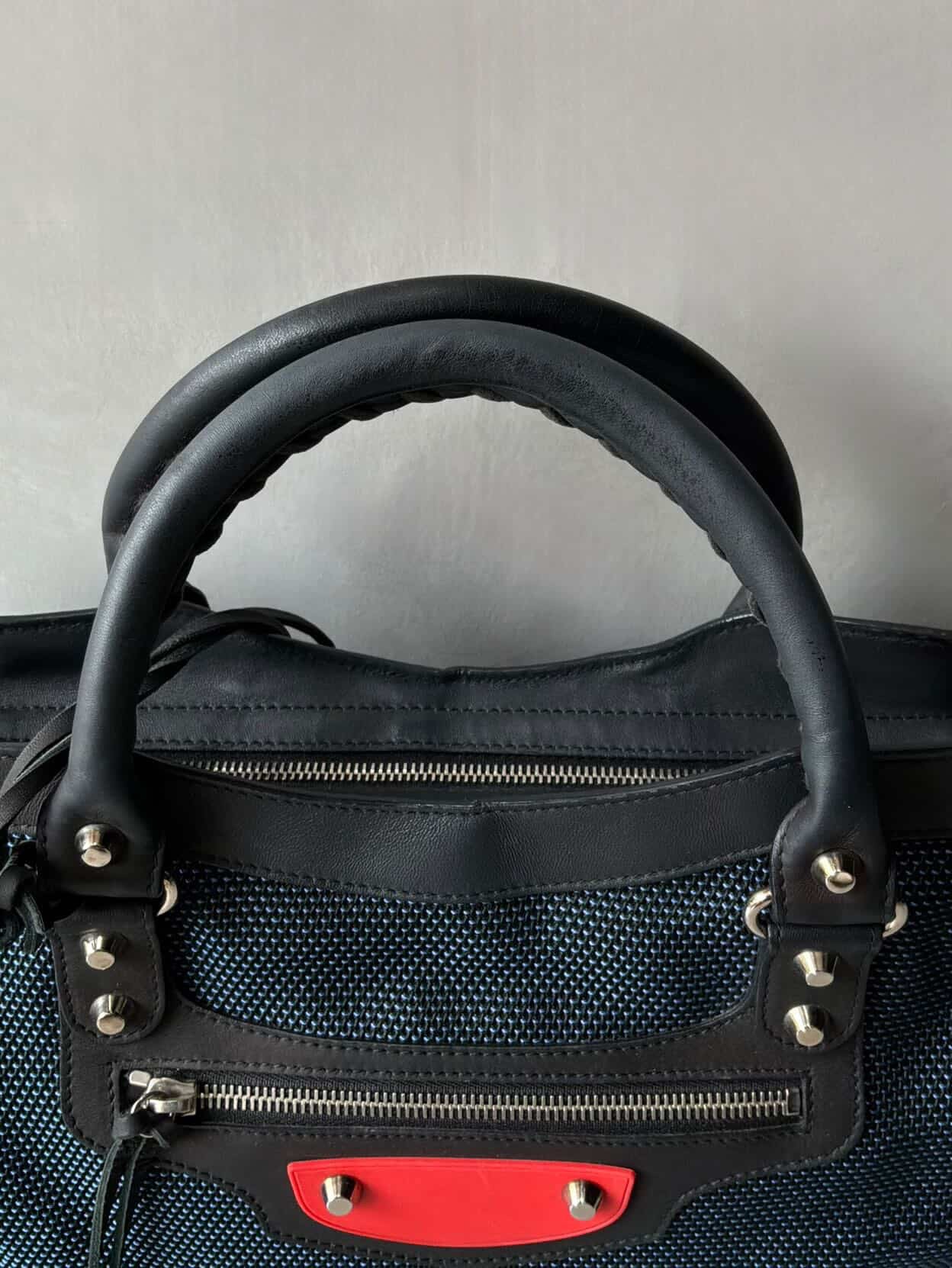 Balenciaga Classic City Mesh Arena Bag