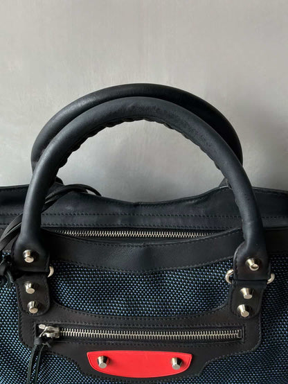 Balenciaga Classic City Mesh Arena Bag