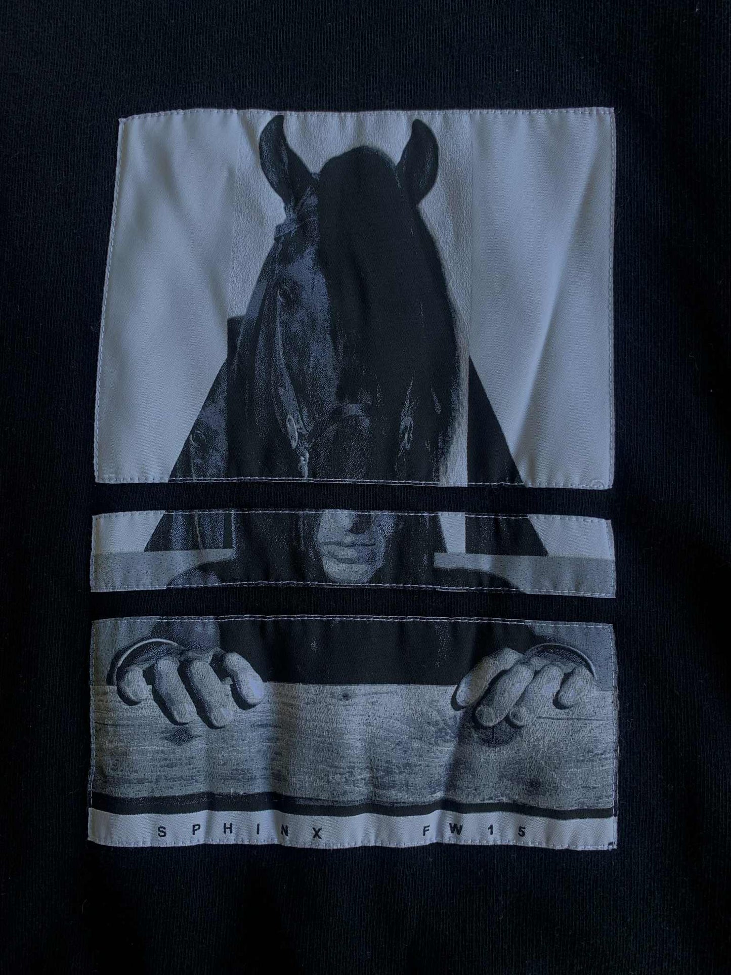 Rick Owens Sphinx Horse Head Crewneck
