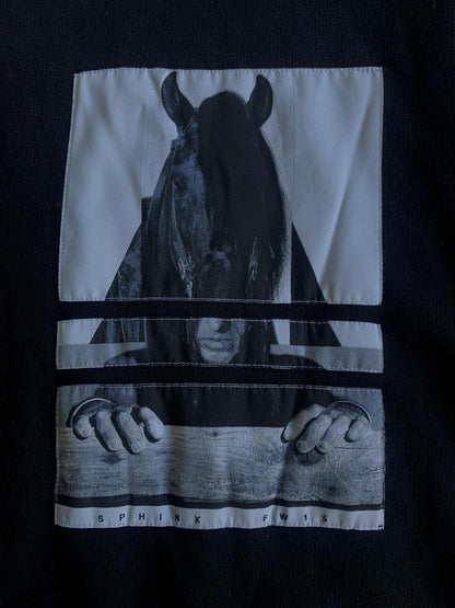 Rick Owens Sphinx Horse Head Crewneck