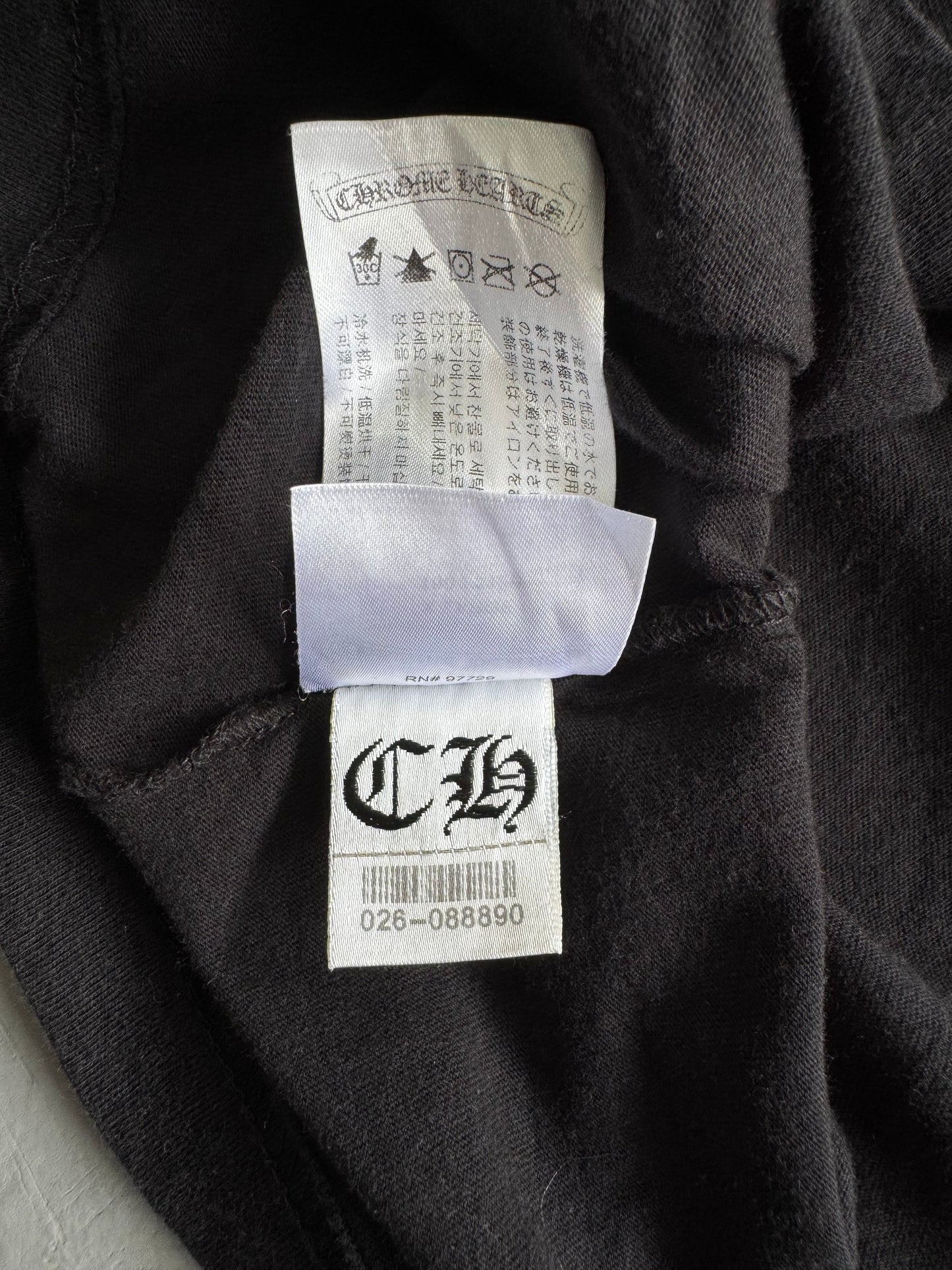 Chrome Hearts Neck Script Tee