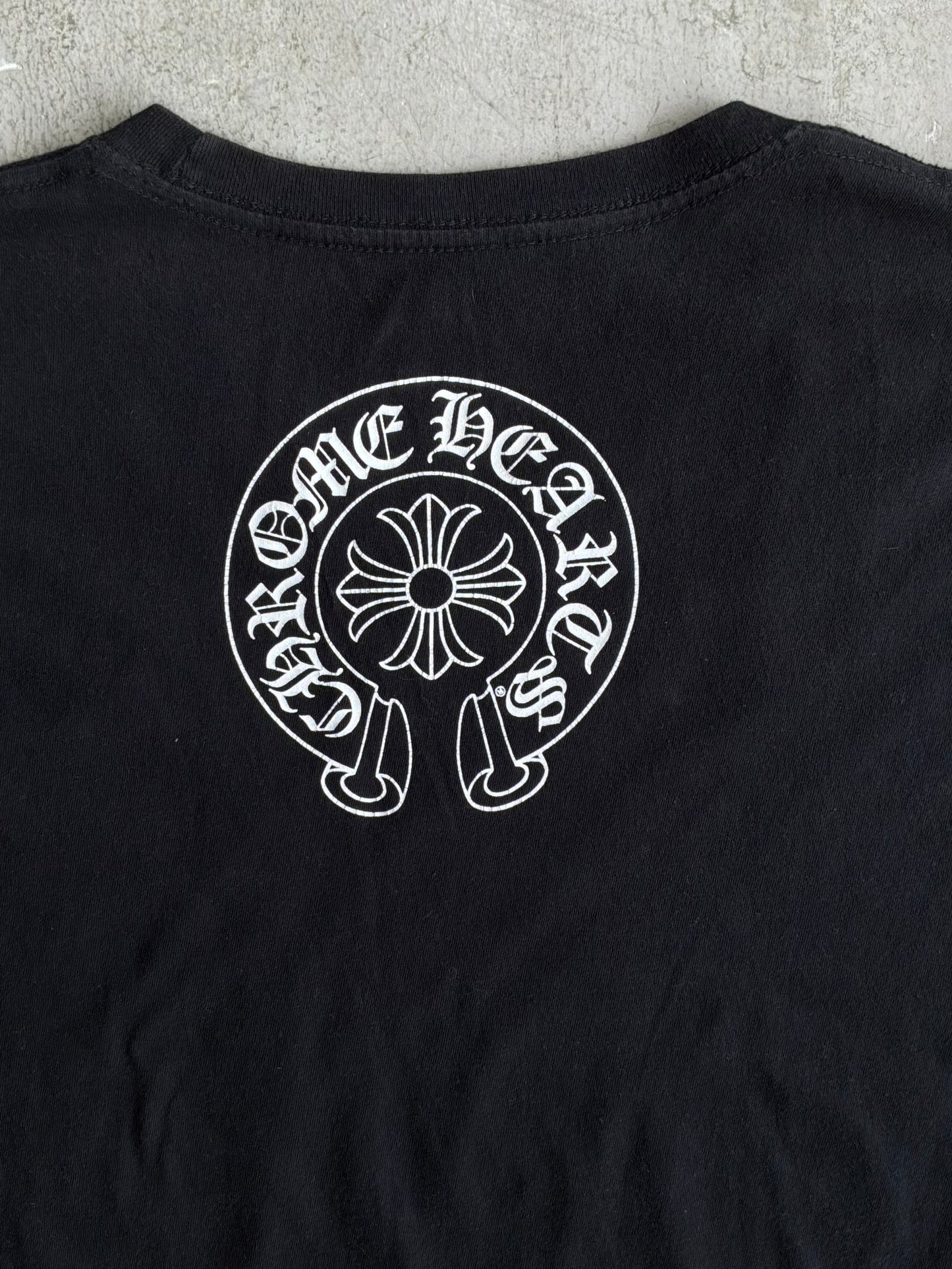 Chrome Hearts Neck Script Floral Longsleeves